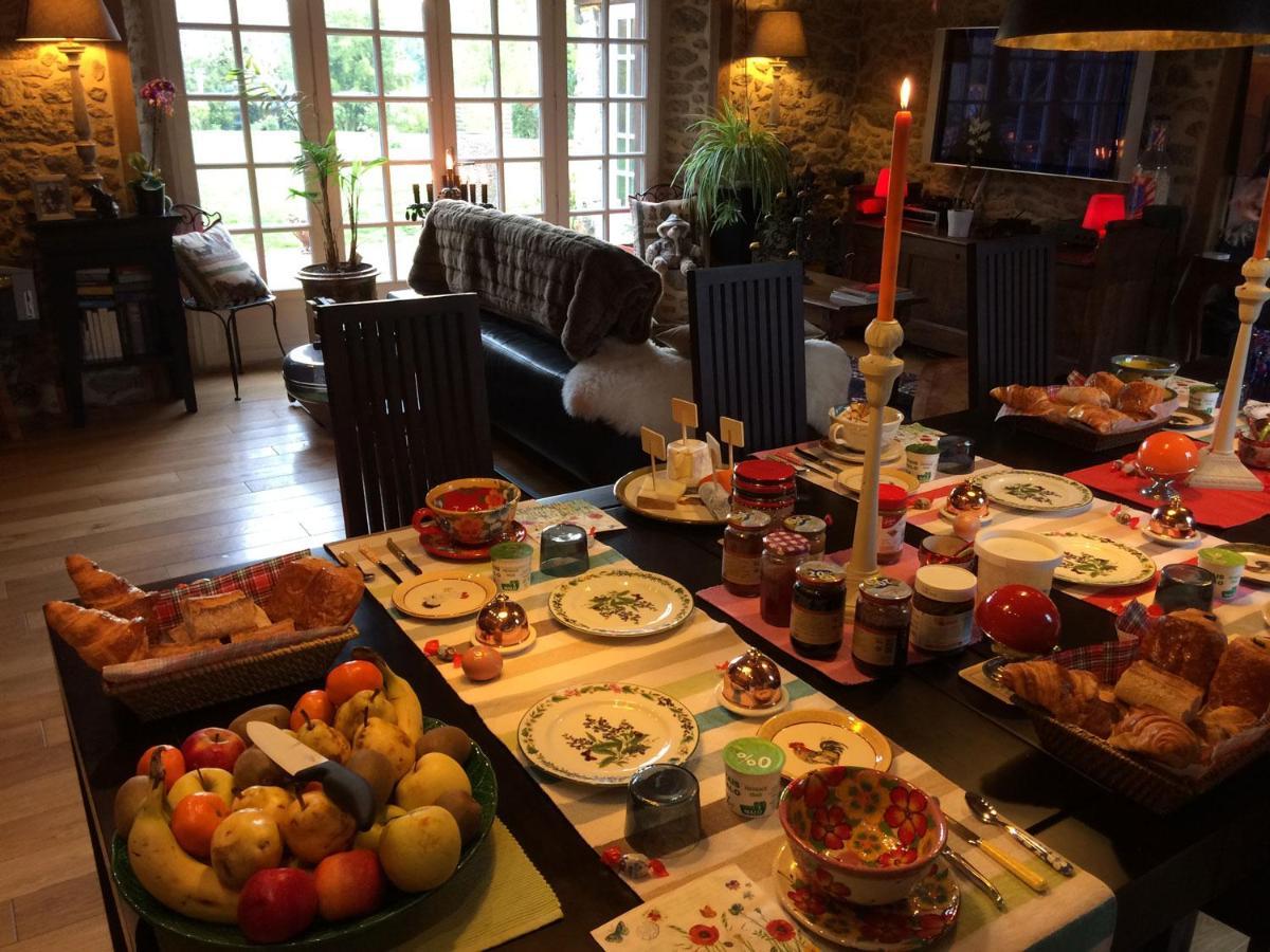 มานัวร์ เดอ ลา รอฌแร แอนด์ สปา Bed & Breakfast Beaussais Sur Mer ภายนอก รูปภาพ
