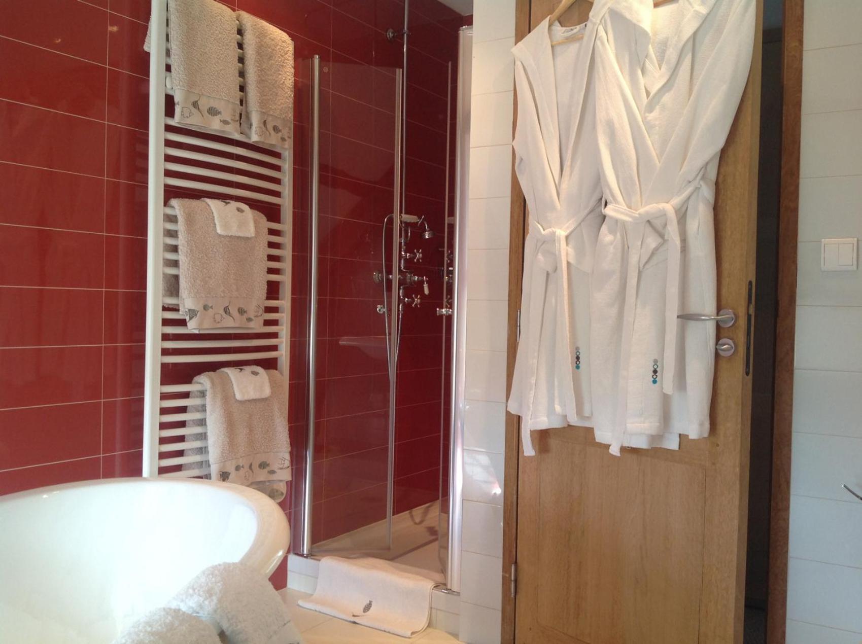 มานัวร์ เดอ ลา รอฌแร แอนด์ สปา Bed & Breakfast Beaussais Sur Mer ห้อง รูปภาพ